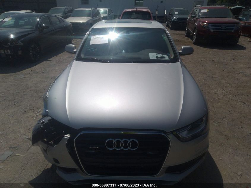 2015 AUDI A4 PREMIUM PLUS - WAUHFBFL6FN029736