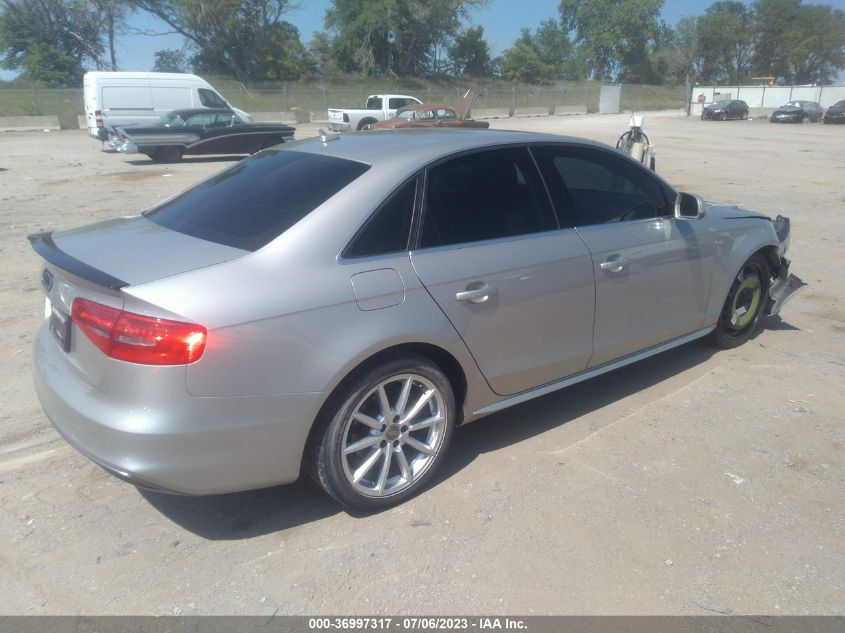 2015 AUDI A4 PREMIUM PLUS - WAUHFBFL6FN029736