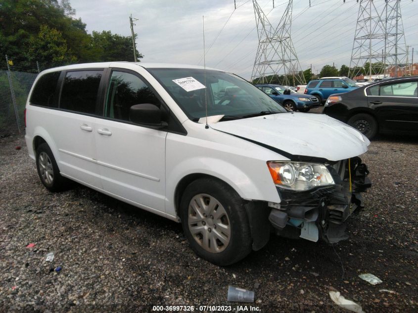 2017 DODGE GRAND CARAVAN SE - 2C4RDGBG3HR867120