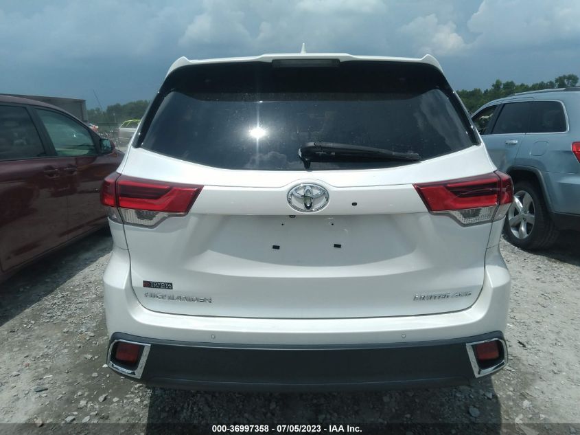 2017 TOYOTA HIGHLANDER LIMITED - 5TDDZRFH9HS389612