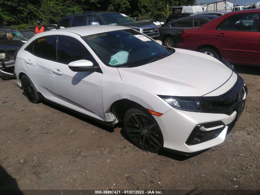 2021 HONDA CIVIC HATCHBACK SPORT - SHHFK7H4XMU410945