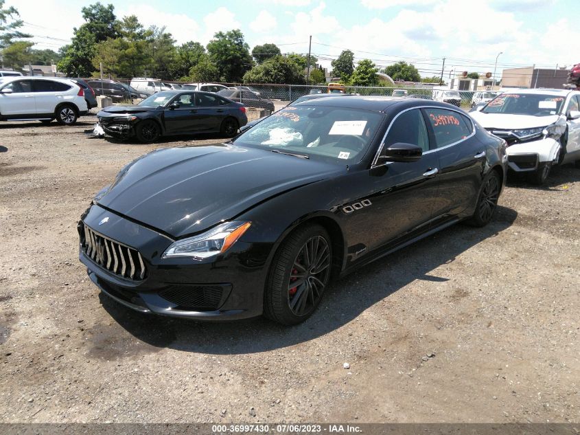 2019 MASERATI QUATTROPORTE S Q4 GRANSPORT ZAM56YRS4K1339599