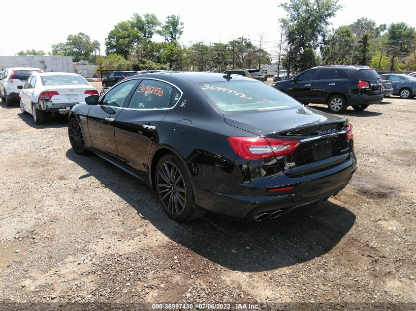 2019 MASERATI QUATTROPORTE S Q4 GRANSPORT ZAM56YRS4K1339599