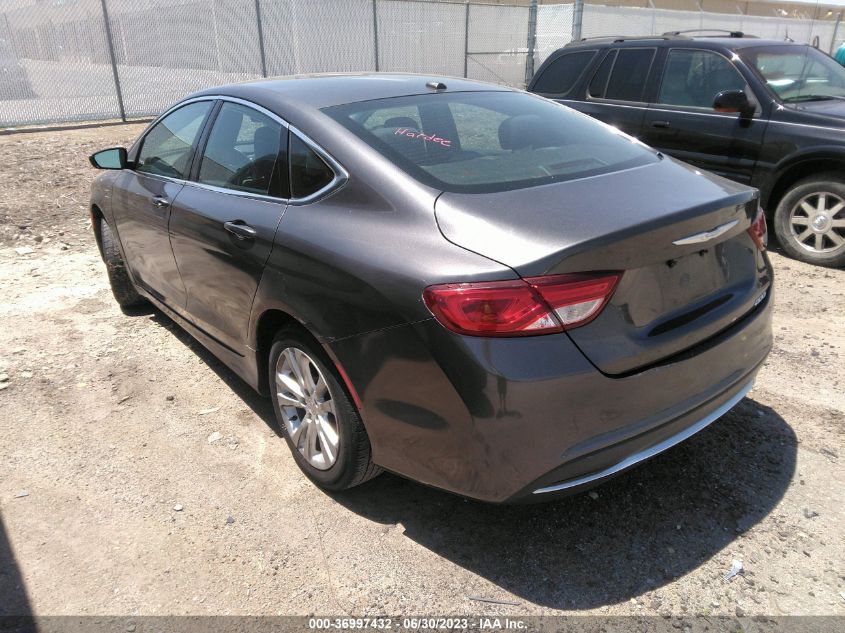 2015 CHRYSLER 200 LIMITED - 1C3CCCAB7FN734785