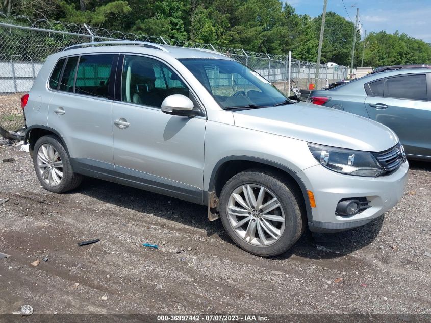 2014 VOLKSWAGEN TIGUAN S/SE/SEL/R-LINE - WVGAV3AX0EW563262