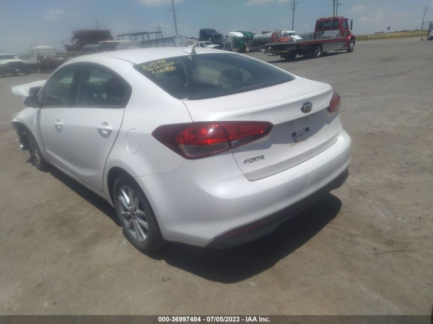 2017 KIA FORTE LX - 3KPFL4A74HE005841