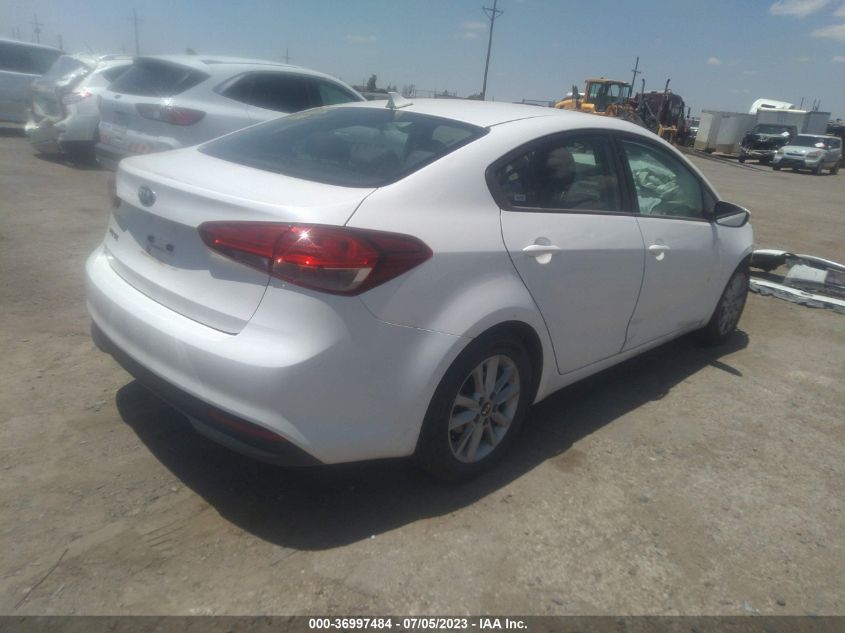 2017 KIA FORTE LX - 3KPFL4A74HE005841