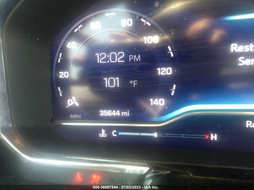 2022 CHEVROLET SILVERADO 1500 RST - 3GCUDEED1NG569232