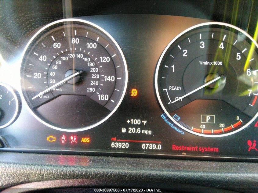 2018 BMW 3 SERIES 320I - WBA8E1G57JNU91177