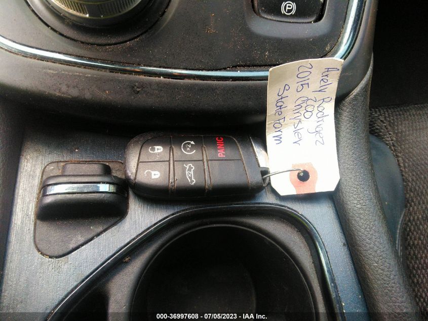2015 CHRYSLER 200 S - 1C3CCCBG6FN551677