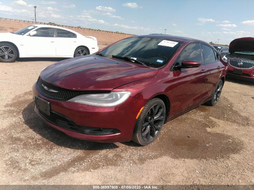 2015 CHRYSLER 200 S - 1C3CCCBG6FN551677