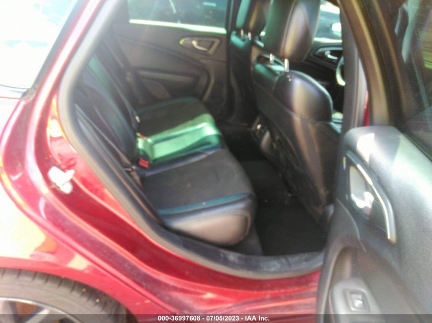 2015 CHRYSLER 200 S - 1C3CCCBG6FN551677