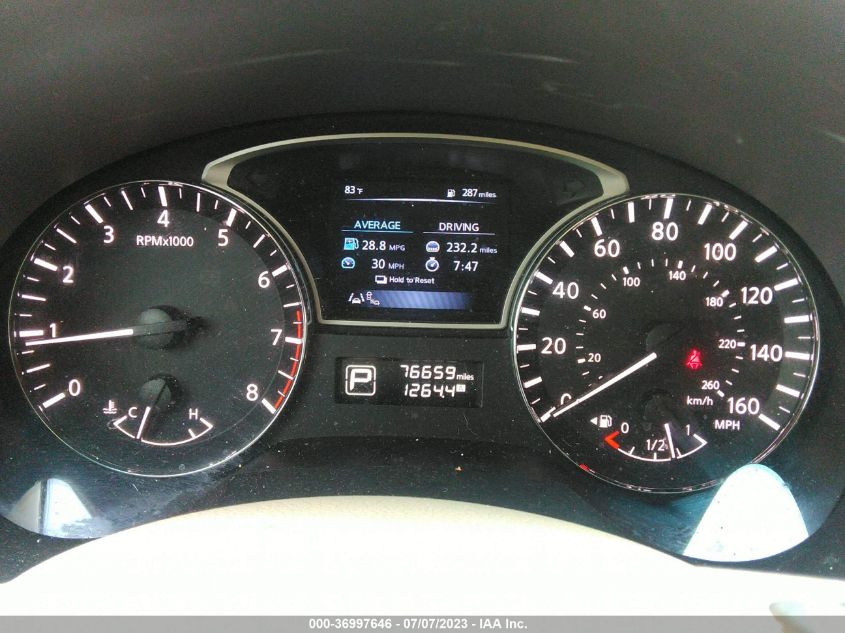 2015 NISSAN ALTIMA 2.5 SL - 1N4AL3AP1FC229647