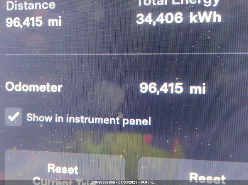 Auction sale of the 2019 TESLA MODEL X , vin: 5YJXCBE22KF190576, lot number: 36997655