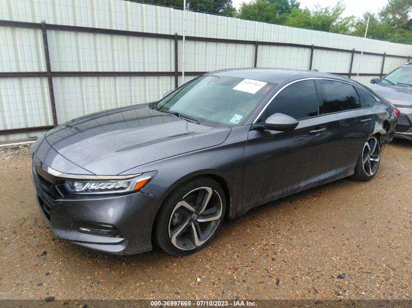 2020 HONDA ACCORD SEDAN SPORT - 1HGCV1F36LA138390