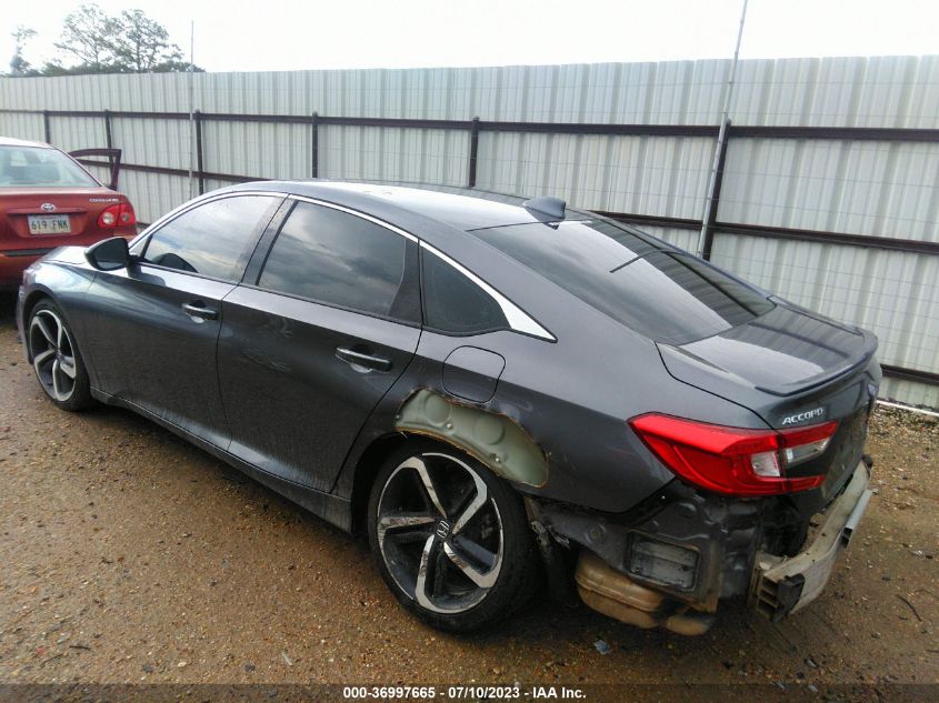 2020 HONDA ACCORD SEDAN SPORT - 1HGCV1F36LA138390