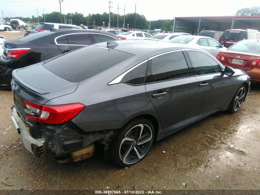 2020 HONDA ACCORD SEDAN SPORT - 1HGCV1F36LA138390