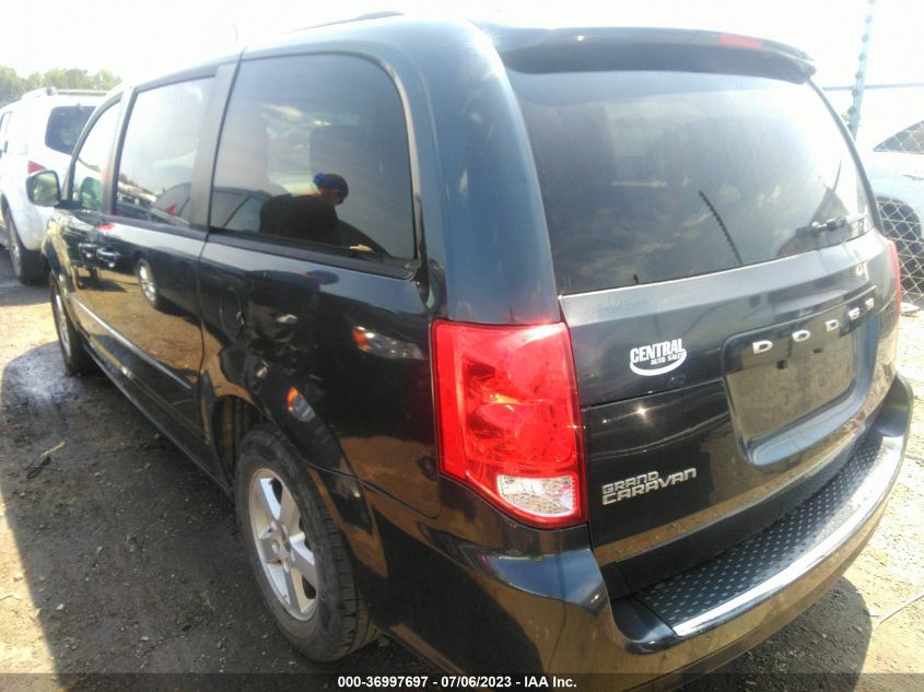 2013 DODGE GRAND CARAVAN SXT - 2C4RDGCG9DR591874