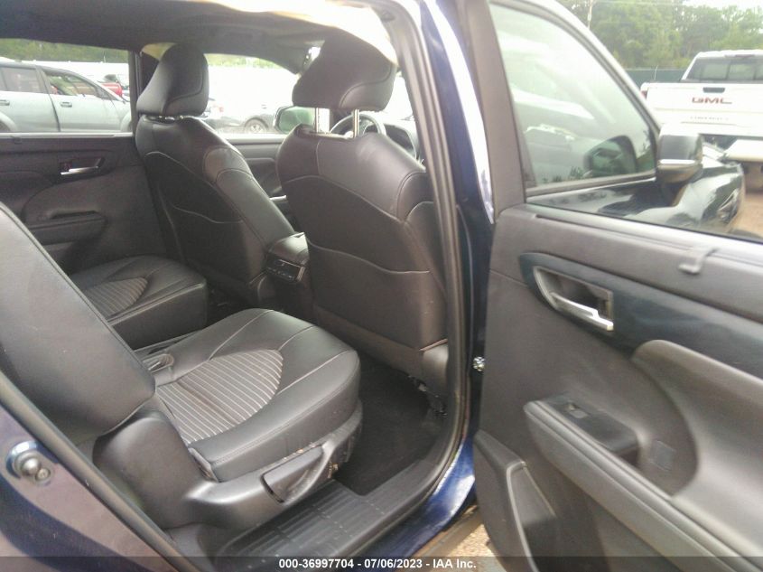 2022 TOYOTA HIGHLANDER XSE - 5TDJZRBH8NS219200