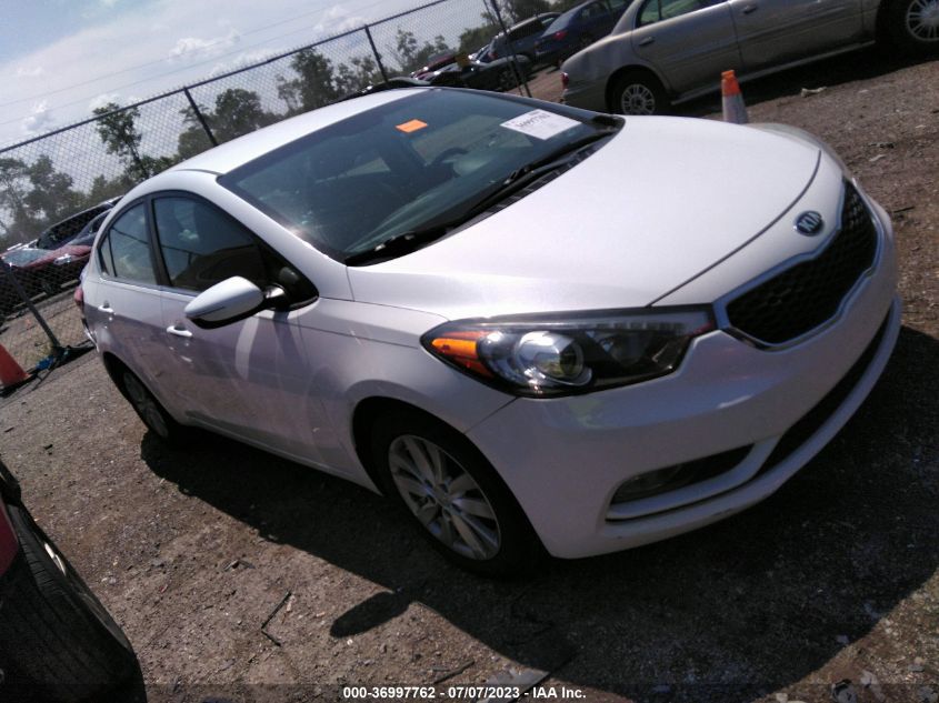 2014 KIA FORTE EX - KNAFX4A82E5122397