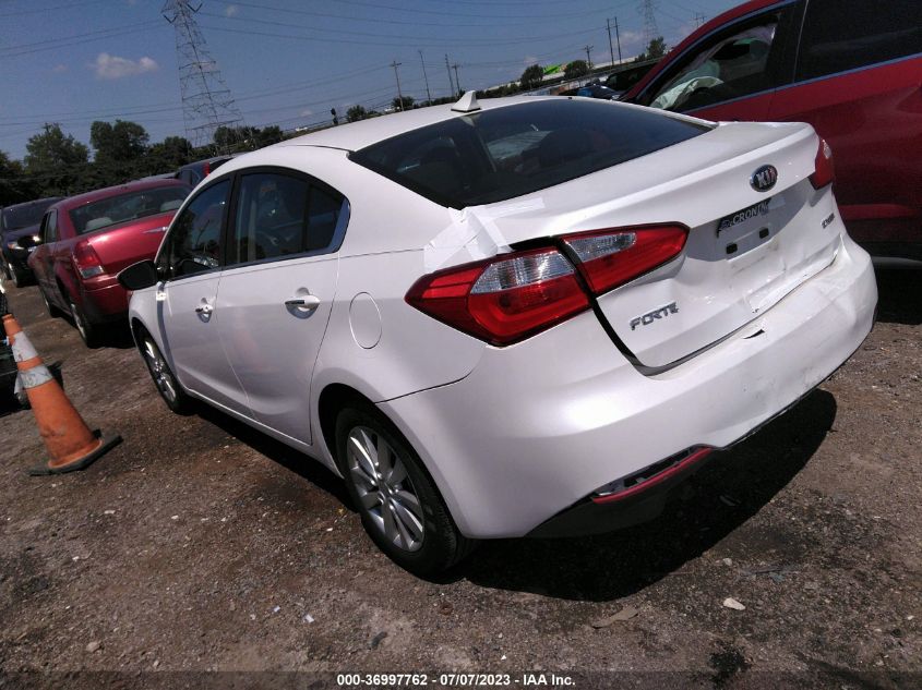 2014 KIA FORTE EX - KNAFX4A82E5122397