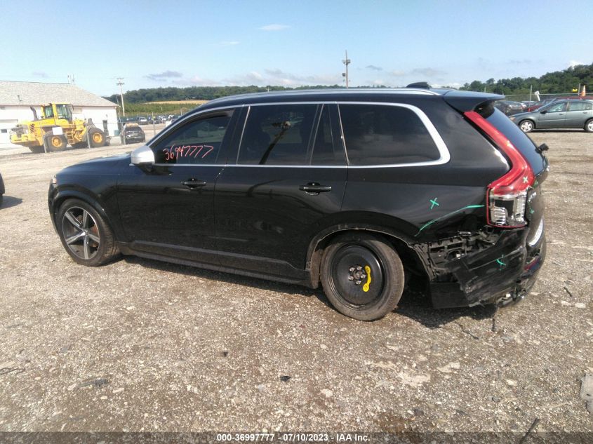 2016 VOLVO XC90 T6 R-DESIGN - YV4A22PM1G1049194