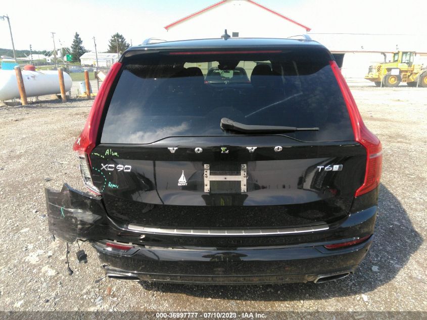 2016 VOLVO XC90 T6 R-DESIGN - YV4A22PM1G1049194