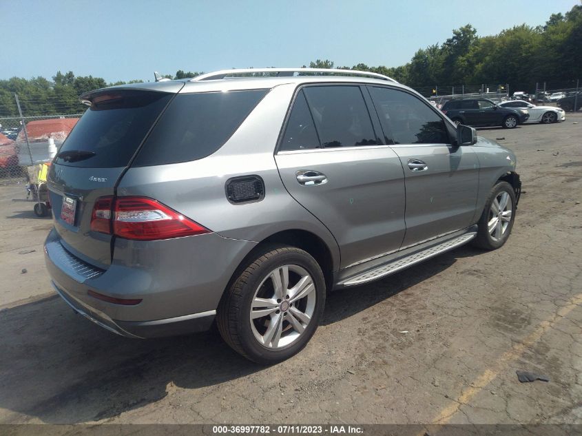 2013 MERCEDES-BENZ M-CLASS ML 350 - 4JGDA5HB4DA183061