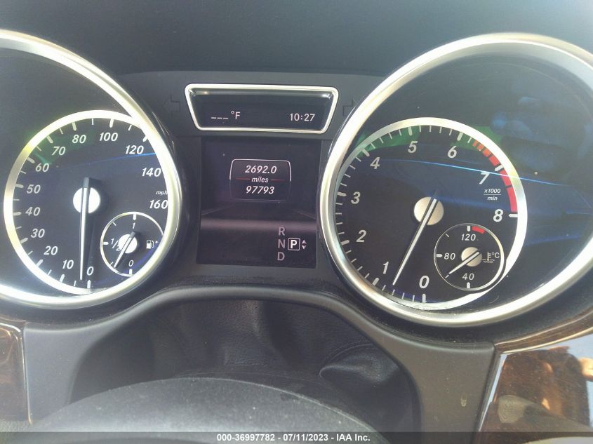 2013 MERCEDES-BENZ M-CLASS ML 350 - 4JGDA5HB4DA183061