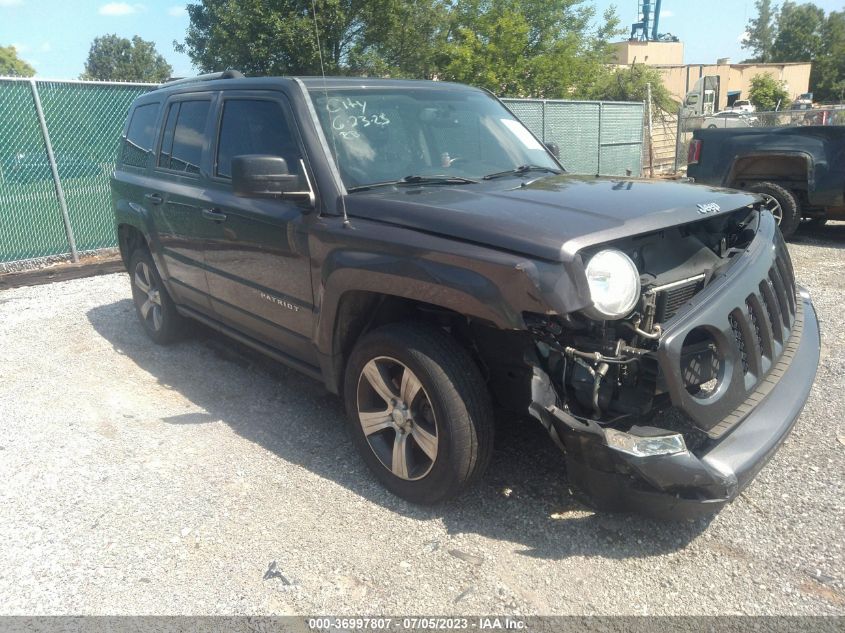 2016 JEEP PATRIOT HIGH ALTITUDE EDITION - 1C4NJRFB1GD595671