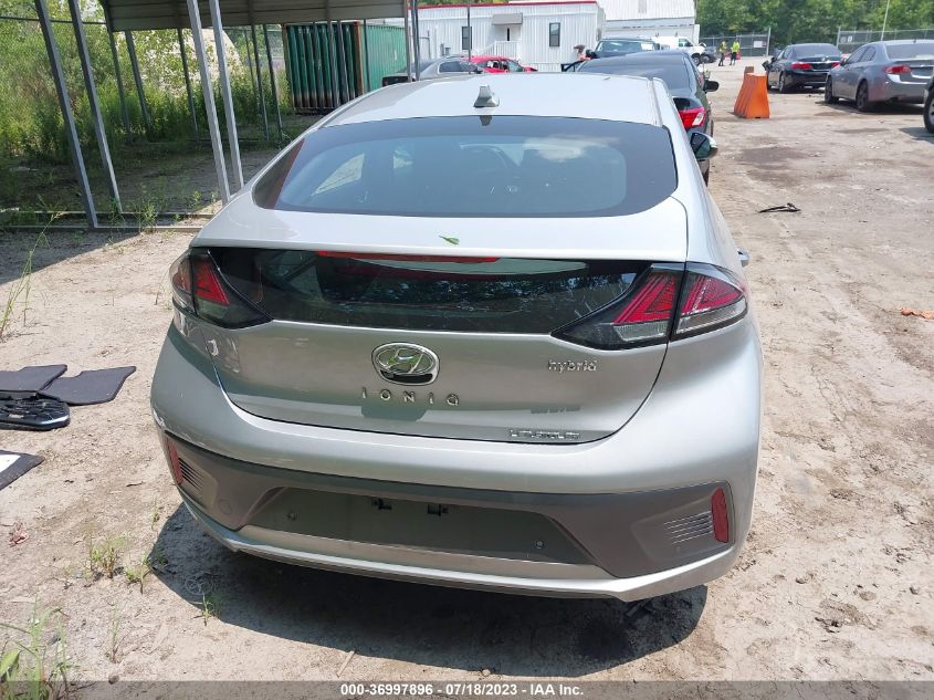 2020 HYUNDAI IONIQ HYBRID LIMITED - KMHC05LC1LU234396