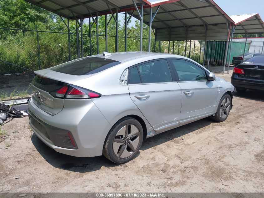 2020 HYUNDAI IONIQ HYBRID LIMITED - KMHC05LC1LU234396