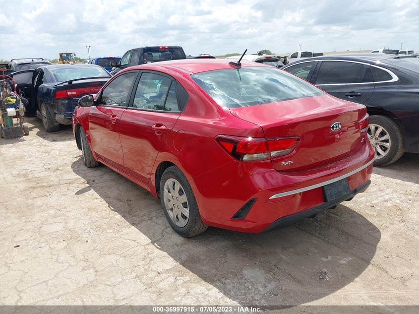 VIN 3KPA24ADXME391503 2021 KIA RIO S