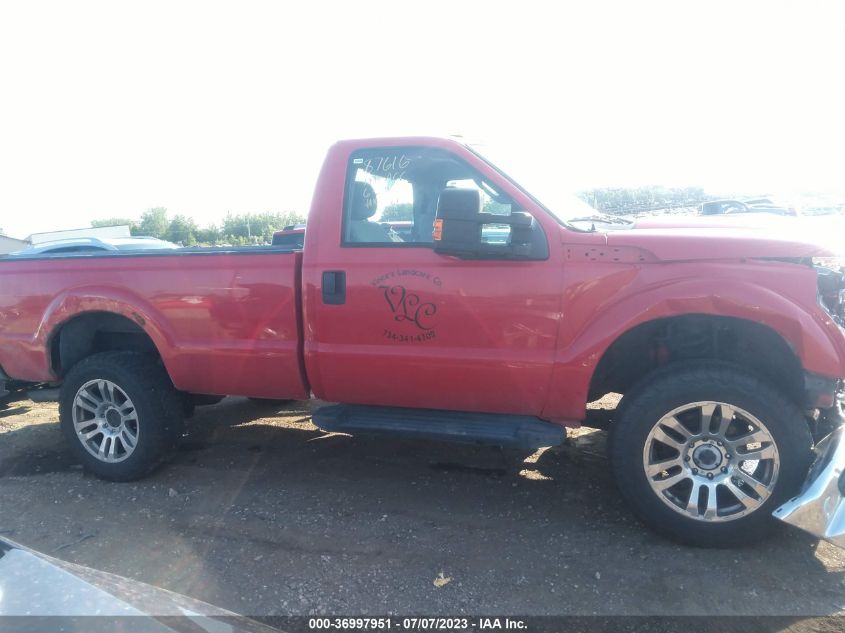 2015 FORD SUPER DUTY F-250 SRW XLT/XL - 1FTBF2B6XFEB86422