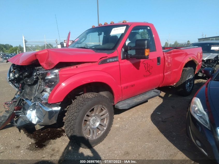 2015 FORD SUPER DUTY F-250 SRW XLT/XL - 1FTBF2B6XFEB86422