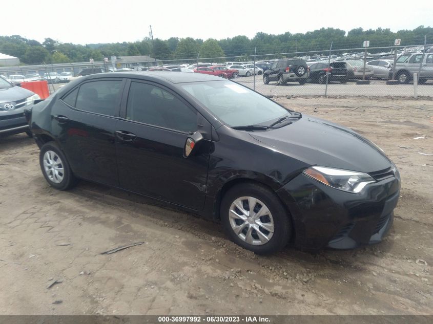 2014 TOYOTA COROLLA L/LE/S/S PLUS/LE PLUS - 2T1BURHEXEC009254