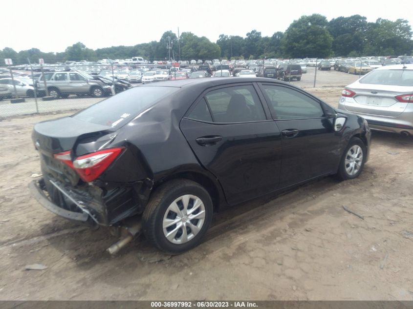 2014 TOYOTA COROLLA L/LE/S/S PLUS/LE PLUS - 2T1BURHEXEC009254