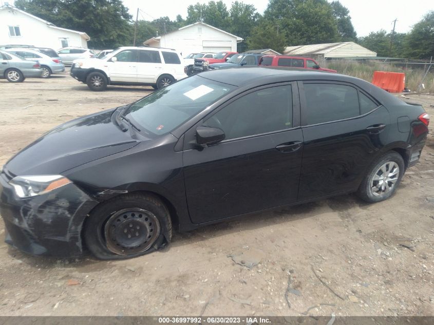 2014 TOYOTA COROLLA L/LE/S/S PLUS/LE PLUS - 2T1BURHEXEC009254