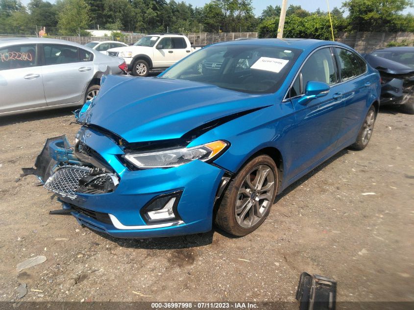 3FA6P0RU6LR182101 2020 FORD FUSION, photo no. 2