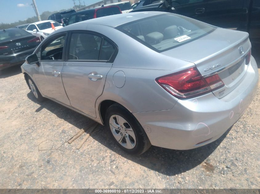 2015 HONDA CIVIC SEDAN LX - 19XFB2F51FE031048