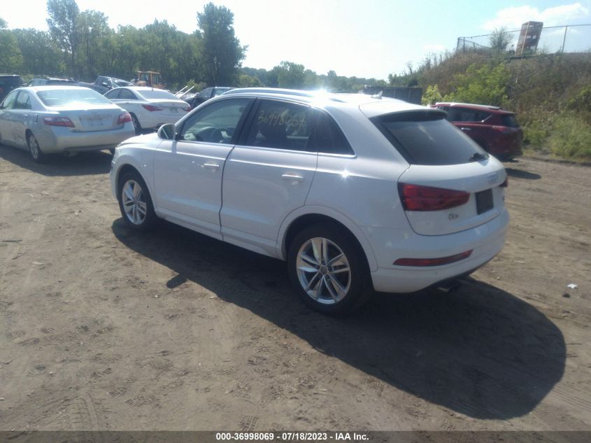 2016 AUDI Q3 PREMIUM PLUS - WA1EFCFS7GR013648