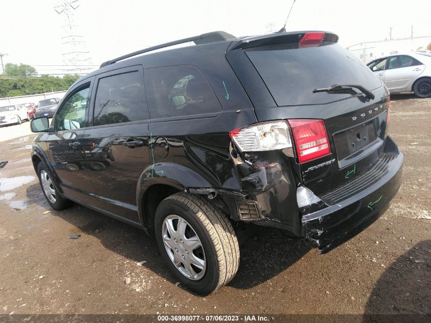 2016 DODGE JOURNEY SE - 3C4PDCAB7GT175699