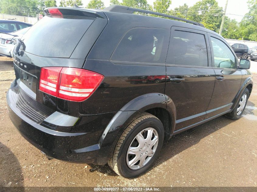 2016 DODGE JOURNEY SE - 3C4PDCAB7GT175699