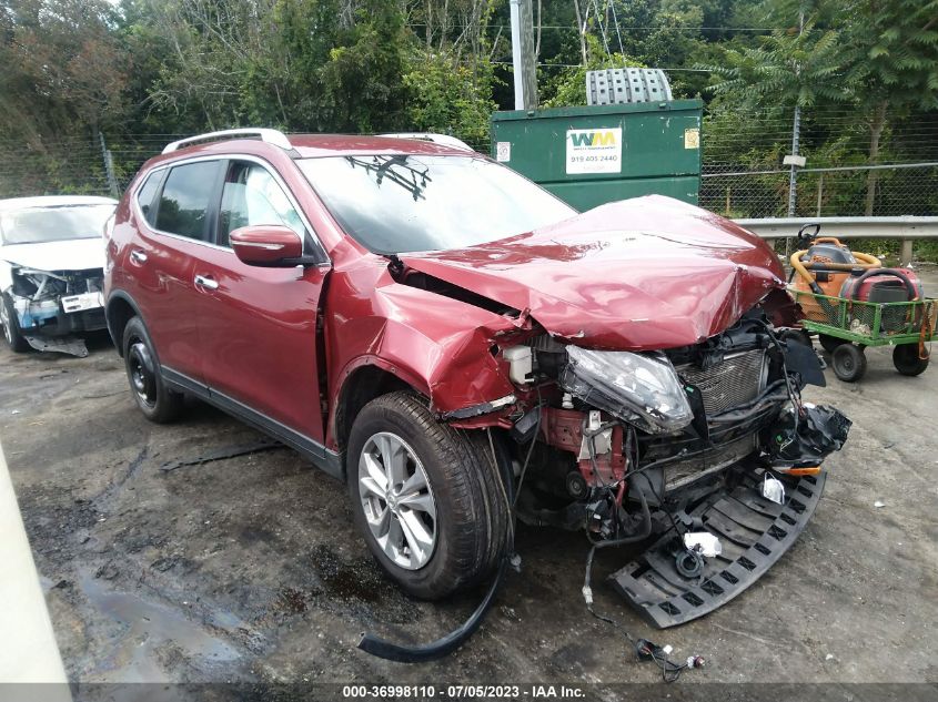 2015 NISSAN ROGUE SV - KNMAT2MV9FP520792