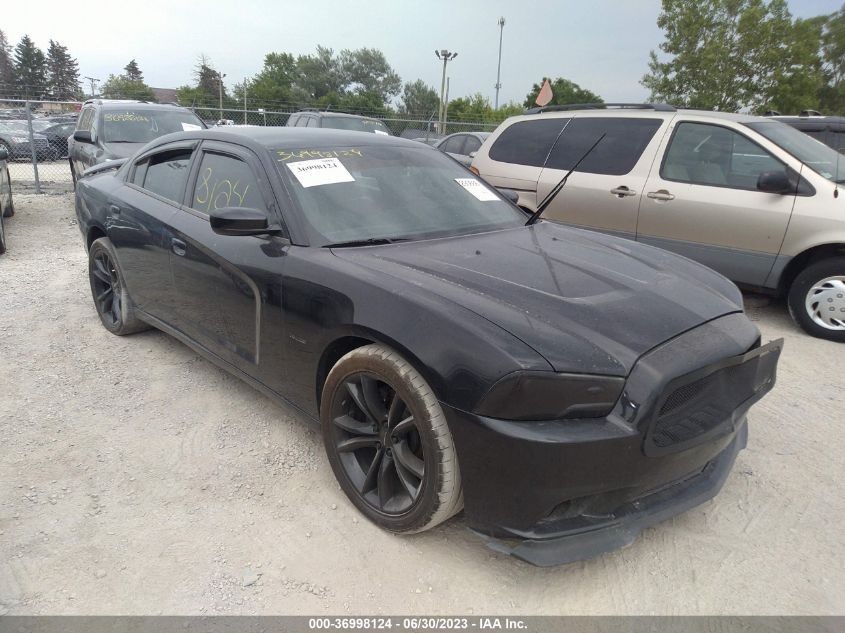 VIN 2C3CDXCTXDH675618 2013 DODGE CHARGER no.1