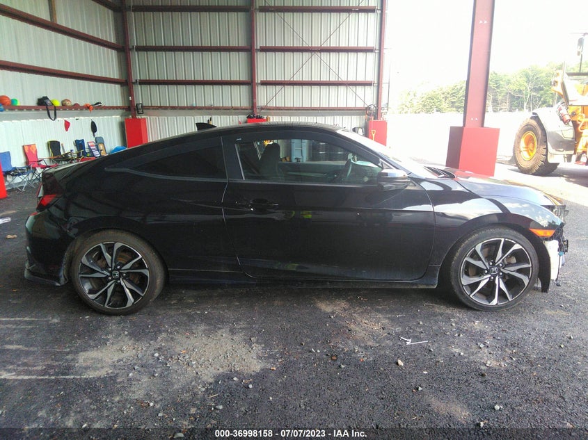 VIN 2HGFC3A57JH757635 2018 HONDA CIVIC SI COUPE
