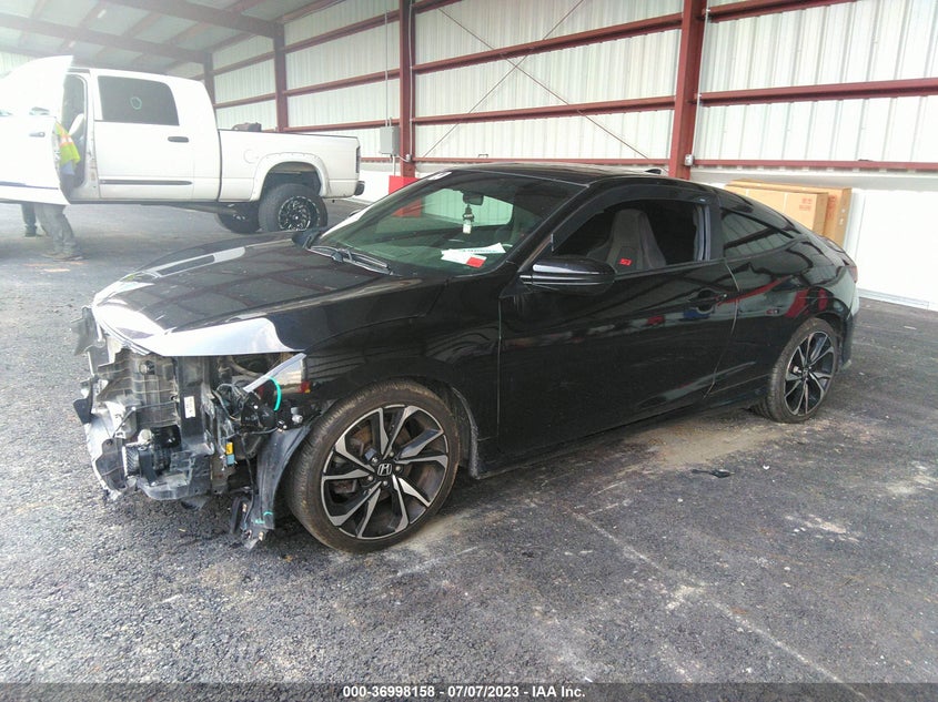 VIN 2HGFC3A57JH757635 2018 HONDA CIVIC SI COUPE