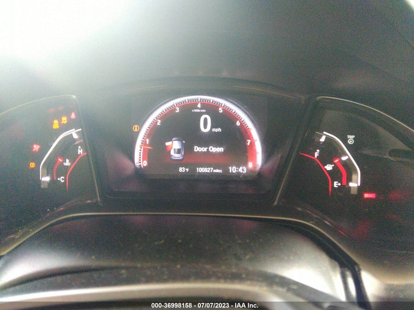 VIN 2HGFC3A57JH757635 2018 HONDA CIVIC SI COUPE