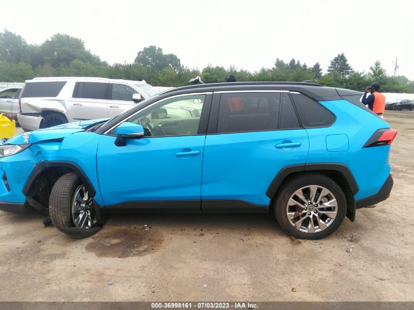 2019 TOYOTA RAV4 XLE PREMIUM - JTMA1RFV8KJ004335