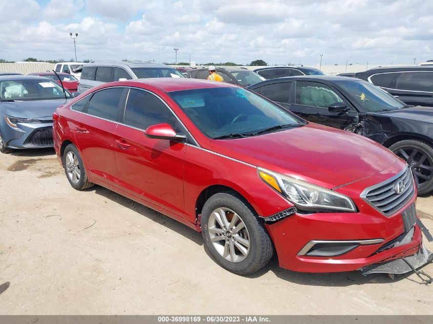 2017 HYUNDAI SONATA 2.4L - 5NPE24AF2HH458759